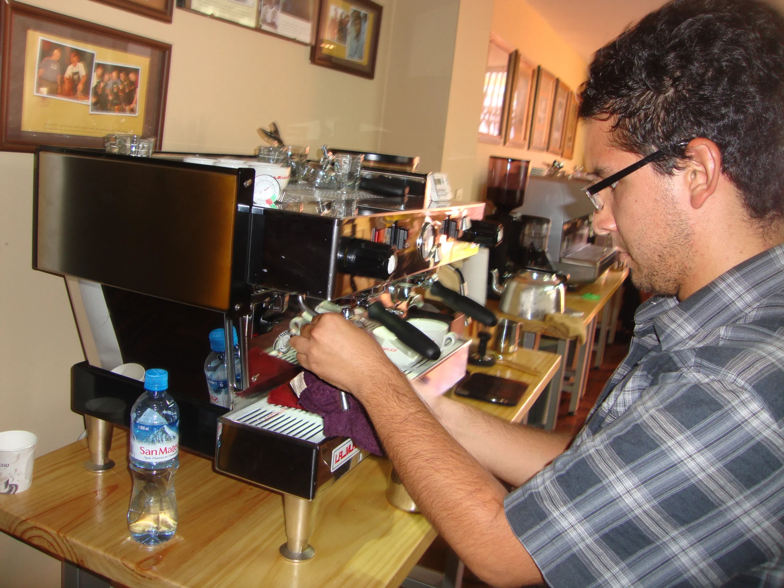 Barismo – uso de equipos profesionales