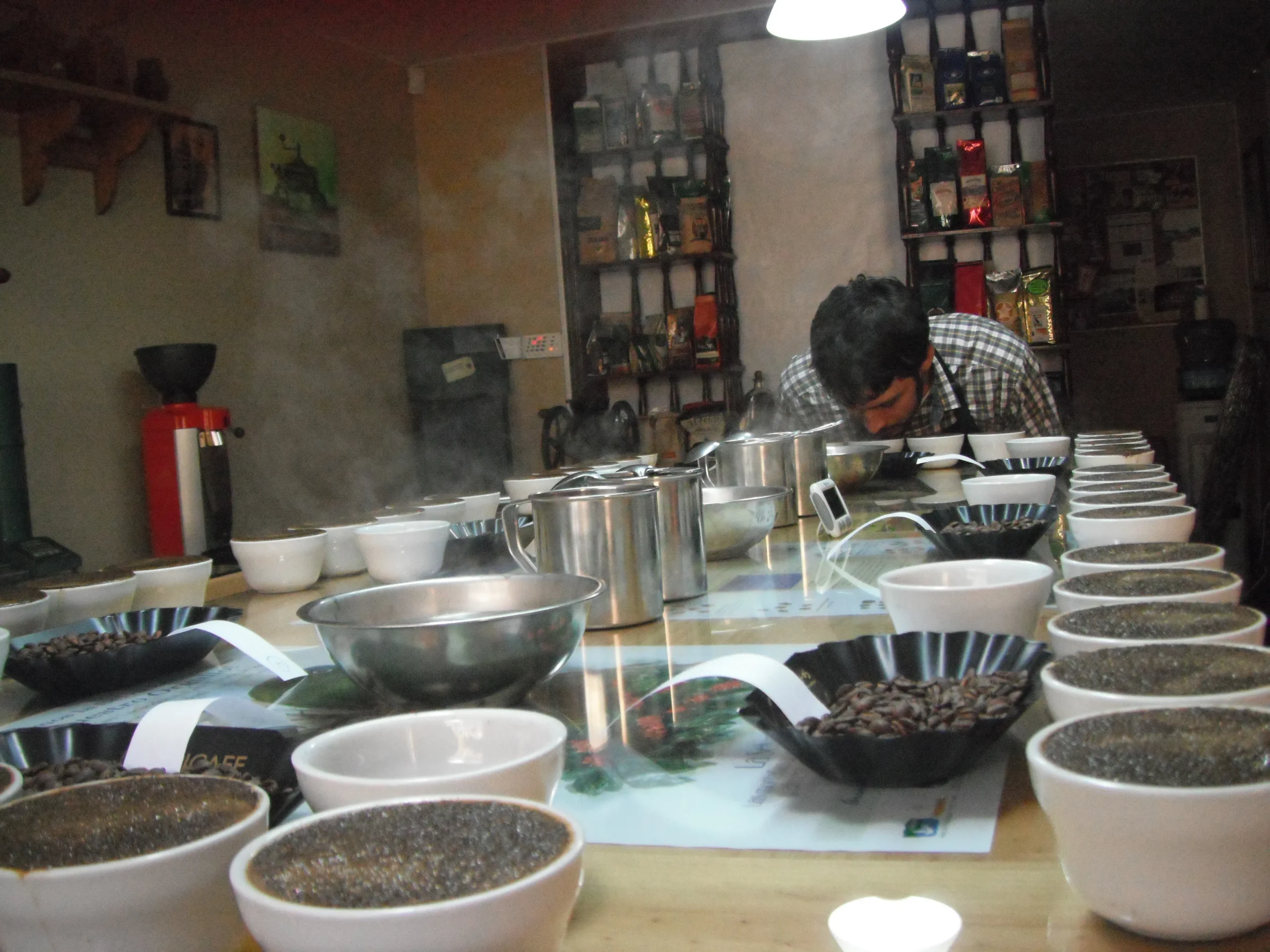 Catación de café – evaluación sensorial